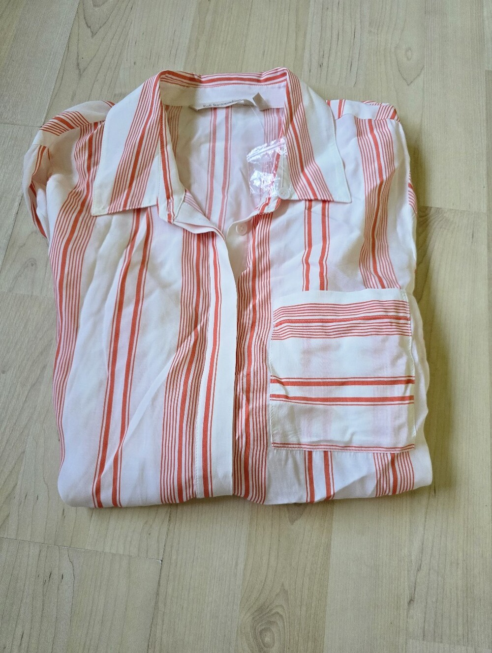 Soft Surroundings Full Button Blouse Size Petite Small NWOT